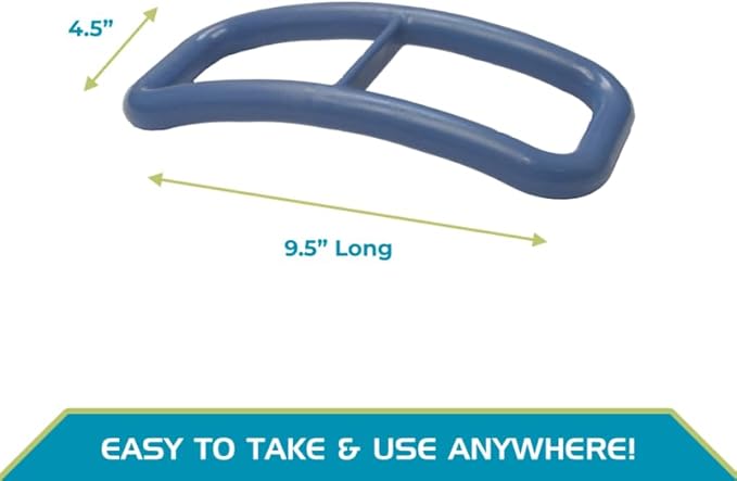 Able Life Universal Standing Handle, Portable Standing-Aid Equipment for Easy and Safe Transfers, Ergonomic Lift Assist Grab Bar for Adults, Seniors, and Elderly, Sit-to-Stand Lifting Aid, Blue