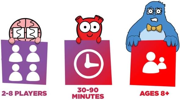 The Awkward Yeti Organ Attack | Funny Family Card Game for Kids Ages 8+ & Parents, Teens & Adults | Party Game for Family Game Night | Super Fun (Heart & Brain Edition)