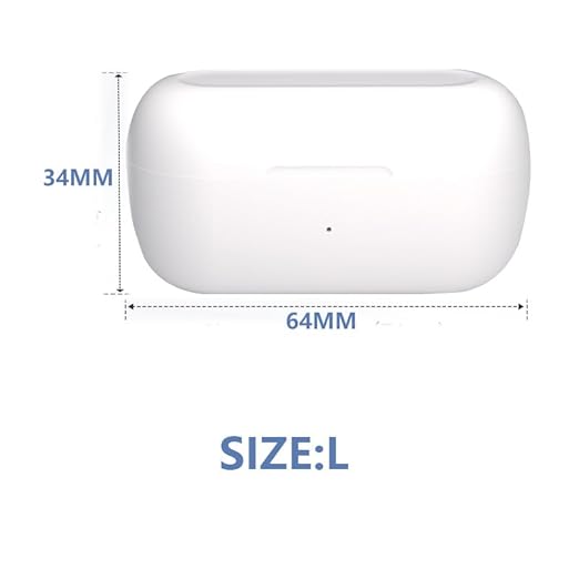 Hearing Aids, Rechargeable Digital Hearing Aids for Seniors, Noise Cancelling with 16-Channel Sound Processing, Invisible Hearing Aids for Men Women (SKIN, L)