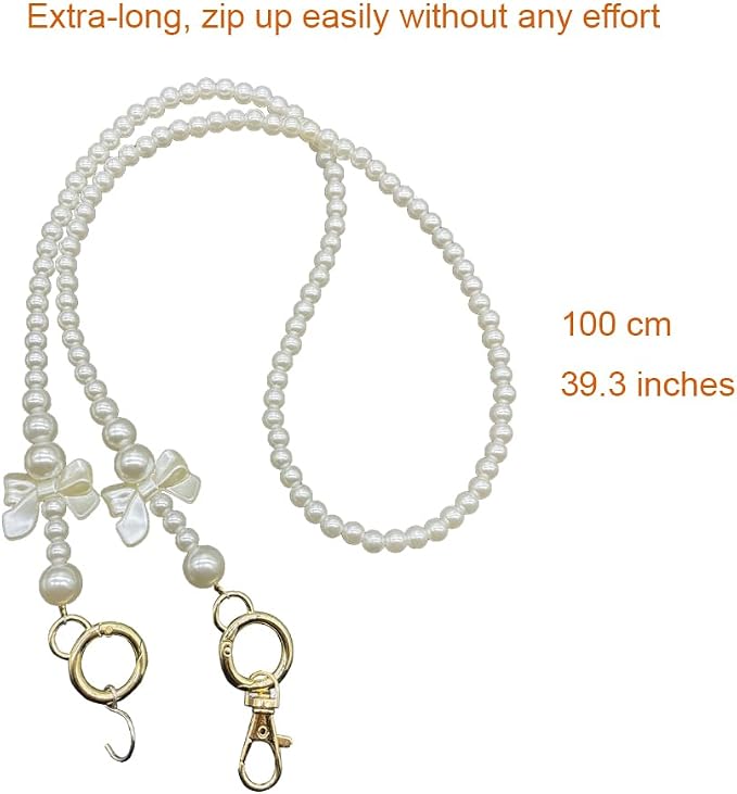 ZipSeven Zipper Puller for Dress and Boots Jewelry Design Zipper Helper Zip Up and Down with Easy Zip Hook Aid Puller Pull by Yourself (French)