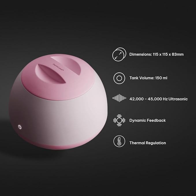 Zima Dental Pod: Ultrasonic Retainer Cleaner. The Original Retainer Cleaner Machine, Aligner Cleaner, Nightguard Cleaner, Mouthguard Cleaner, Denture Cleaner. Ultrasonic Cleaner For Oral Dental Care