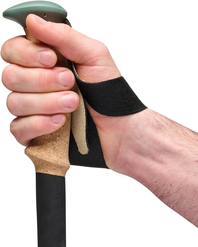 BLACK DIAMOND Trail Trekking Poles (Pair) | Lightweight Aluminum Hiking Poles | Natural, Cork, or Foam Grips | FlickLock Adjustable Shafts for All-Season Stability