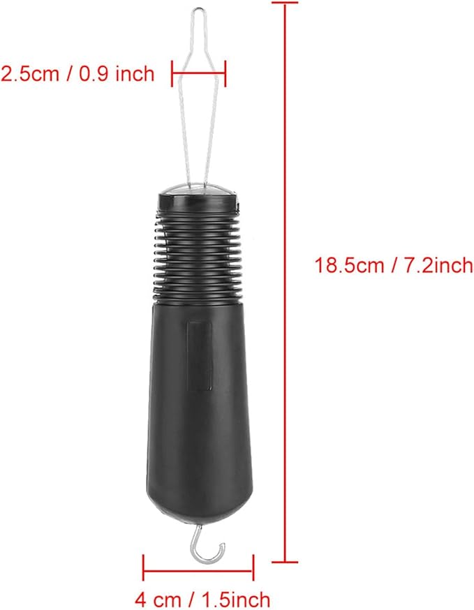 Mingzhe Button Hook Helper Zipper Puller Aid Double Head Design for Arthritis Joint Pain Patients One Hand Use