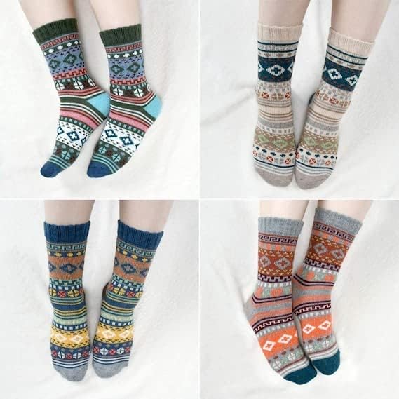 besky Warm Socks for Women Cozy Fuzzy Winter Socks