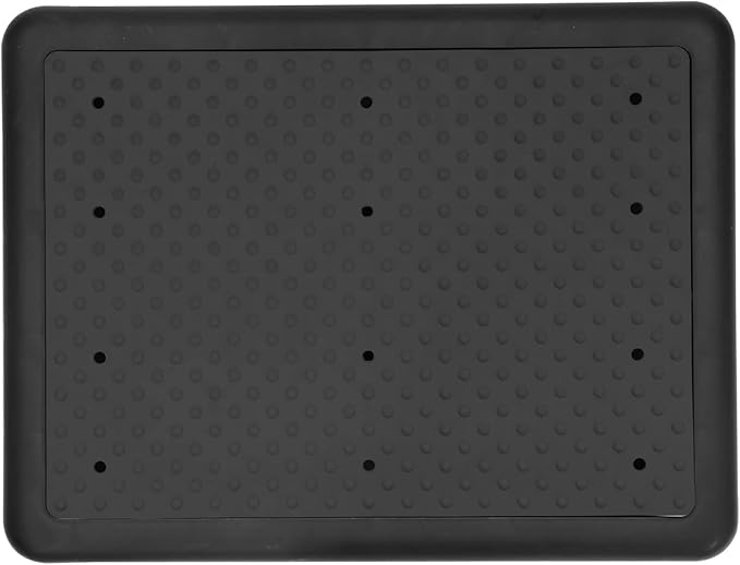 Fotree One Step Stool, Safety Step Platform for Senior & Adults, Non-Slip Mobility Step Platform for Stair, Car, Bed, Chair, Shower, Bathtub, Outdoor, 3.5 Inch High Rise Stairs 440 Lbs Capacity