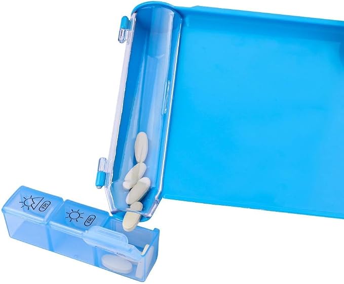 Opret Right Hand Pill Counting Tray with 2 Spatulas, Pill Counter with A Straight Spatula & A L-Spatula for Pharmacy to Count Meds Pills Tablets