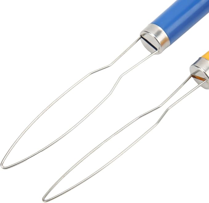 Button Hook with Zipper Pull, Dressing Stick Button Helper Tool for Elderly Button Puller Tool Button Assist Tool Assistive Devices for Disabled