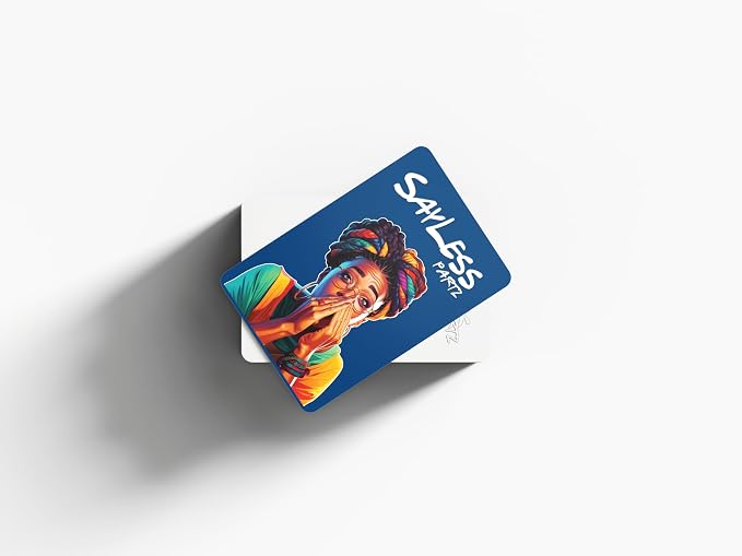 Kinfolk SayLess 2 Family Game Night Hood Charades with a Cultural Twist for Energetic Word Guessing, Shared Laughter, and Deeper Connections