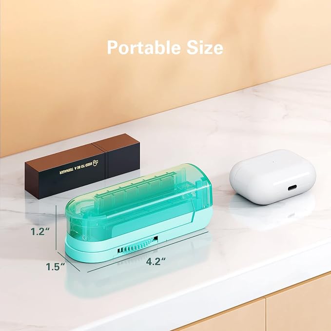 DEPAD Pill Cutter Splitter for Small and Tiny Pills, Pill Splitter for Cutting Multiple Pills with Adjustable Bars & Hidden Blade, Safely Cuts Small or Large Tablets for Seniors & Pets