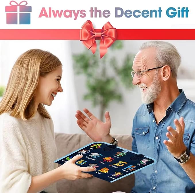Fidget Blanket for Adults with Dementia, Fidget Blankets for Seniors for Anxiety Relief, Alzheimers and Dementia Sensory Mat for Elderly