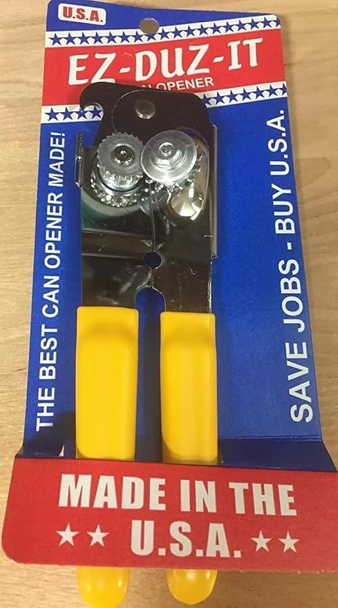 EZ-DUZ-IT Deluxe Can Opener (Yello)