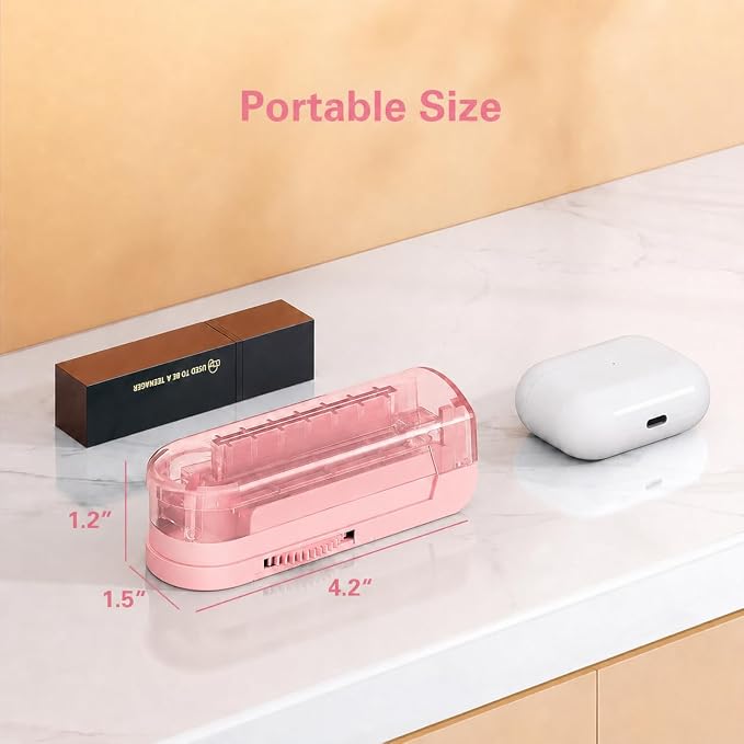 DEPAD Pill Cutter Splitter for Small and Tiny Pills, Pill Splitter for Cutting Multiple Pills with Adjustable Bars & Hidden Blade, Safely Cuts Small or Large Tablets for Seniors & Pets