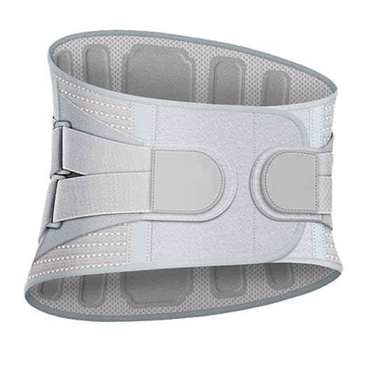 TESETON Back Brace for Lower Back Pain Men Women,Lumbar Support Belt with 3-Layer Adjustable Straps,Breathable Mesh for Herniated Disc,Sciatica,Scoliosis WT05-XL
