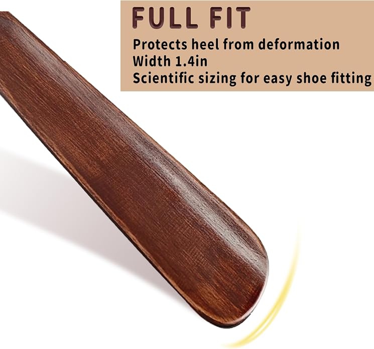 Shoe Horn Long Handle for Seniors,Shoe Horns for Men Women 12.5"