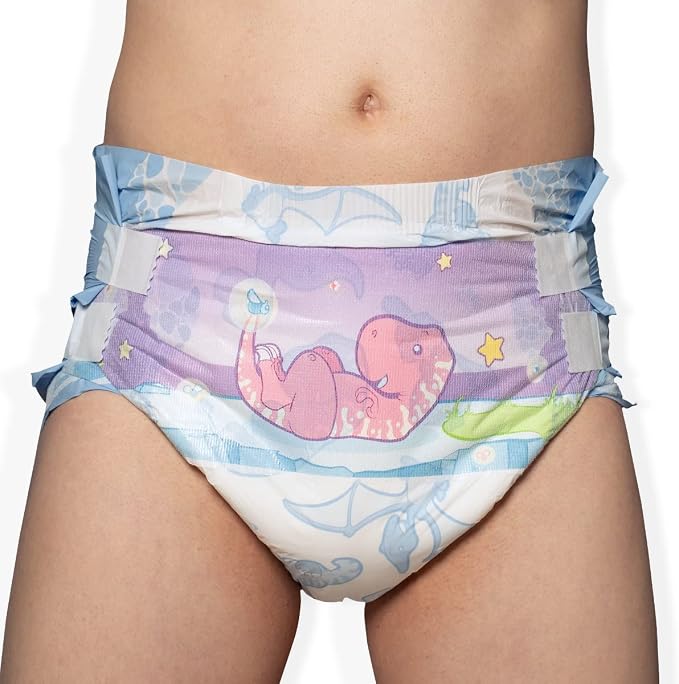 ABUniverse DinoRawrZ Diapers (Extra Large)