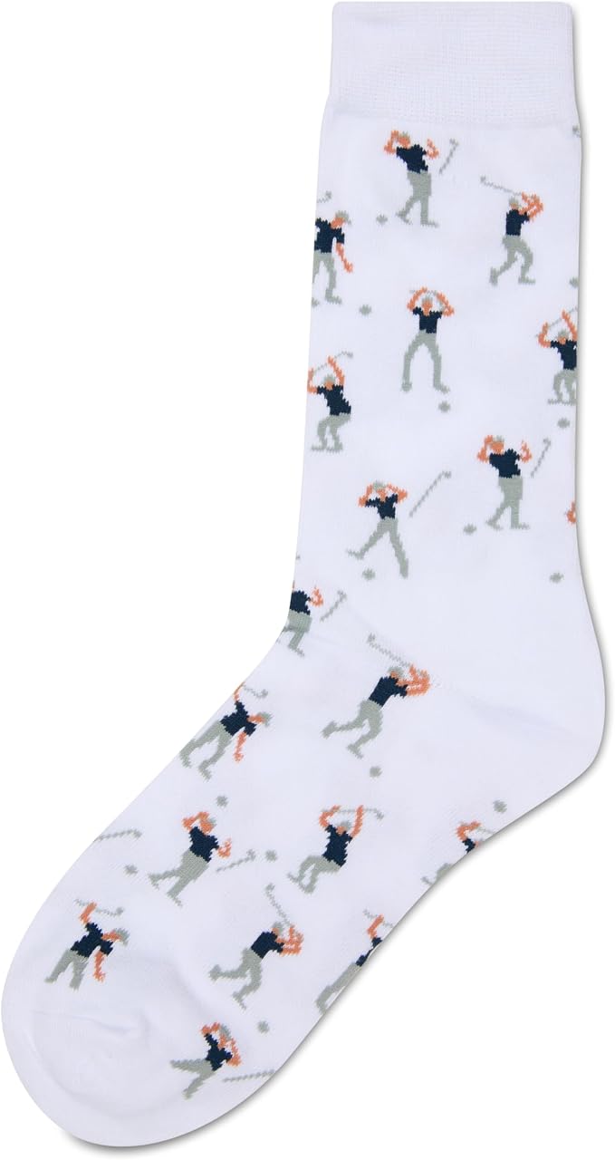 Funny Golf Socks For Men, Hilarious Golf Gift For Men, One Size 8-13