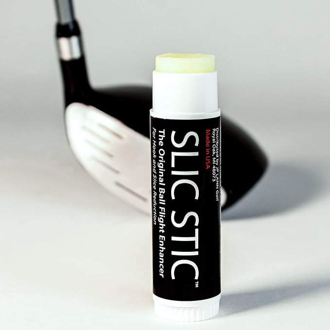 The Original and Best Slic Stic by JP Lann Golf - Anti-Slice, Hook and Spin Reduction Stick