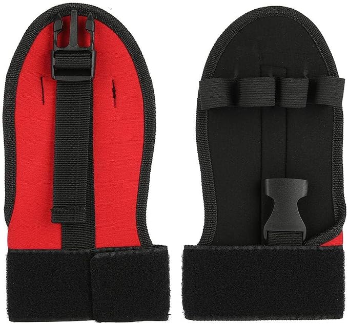 Brrnoo Stroke Recovery Gloves Black Finger Glove Auxiliary Fixed Glove Rehabilitation Training Equipment Hand Fist Stroke Hemiplegia Fixed Hand Fingers Traction Hand Brace Splint Support for(Gloves)