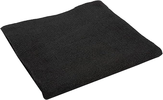 High Temp Carbon Felt Fiber Welding Blanket Protect Work Area from Sparks Splatte Flame Resistant Insulation Fireproof, As the Picture Shows