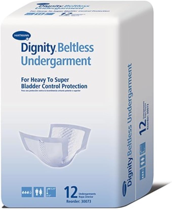 Dignity Beltless Undergarment Quantity: Pack of 12