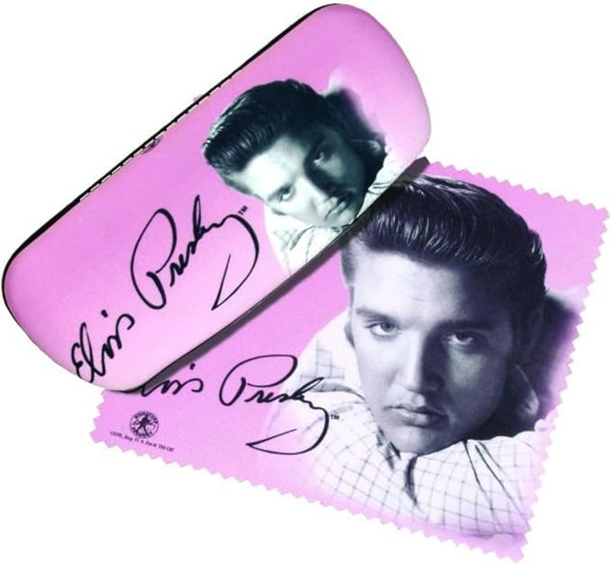 Spoontiques Elvis Pink Eyeglass Case