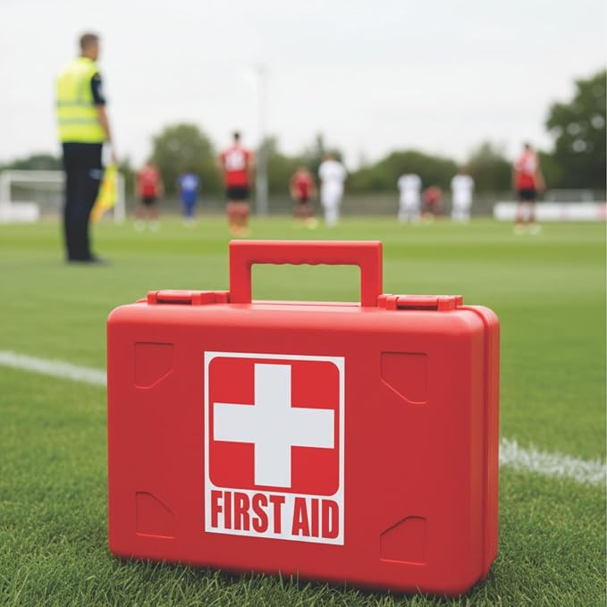 4PCS First Aid Kit Sticker Sign 5"x4"