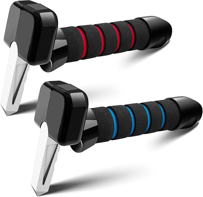 Car Door Handle for Elderly, Car Handle Assist, Car Cane Assist Handle with Anti-Slip Grip Portable for Seniors & Handicapped, Multifunctional Support Handle (2 Pack)