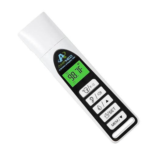 Baby Forehead & Ear Thermometer, Base Stand, 3-in-1, White | Touchless, For Baby, Infants, Toddlers, Kids & Adults, Base Stand & Clock