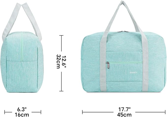 For Spirit Airlines Personal Item Bag Foldable Travel Duffel Bag Tote Carry on Luggage Duffle Overnight for Women and Men