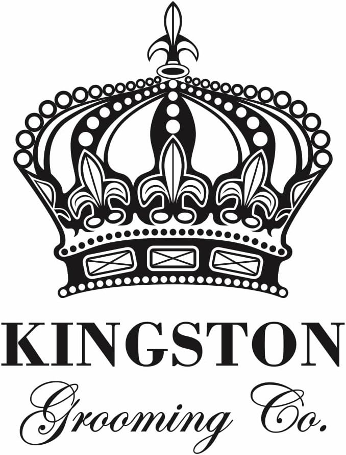 Kingston Grooming Co. Boar Bristle 360 Wave Brush for Men, Hair & Beard | Soft boar hair brush for beards, hair & 360 waves. Military palm style brush. Perfect for normal to thin hair with travel box