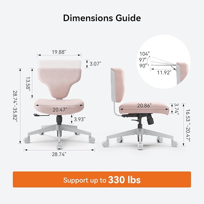 Newtral Freedom-X Criss Cross Chair with Wheels- Multi-Position Cross Legged Office Chair with Laptop Tray, Adjustable Ergonomic Kneeling Chair for Work from Home