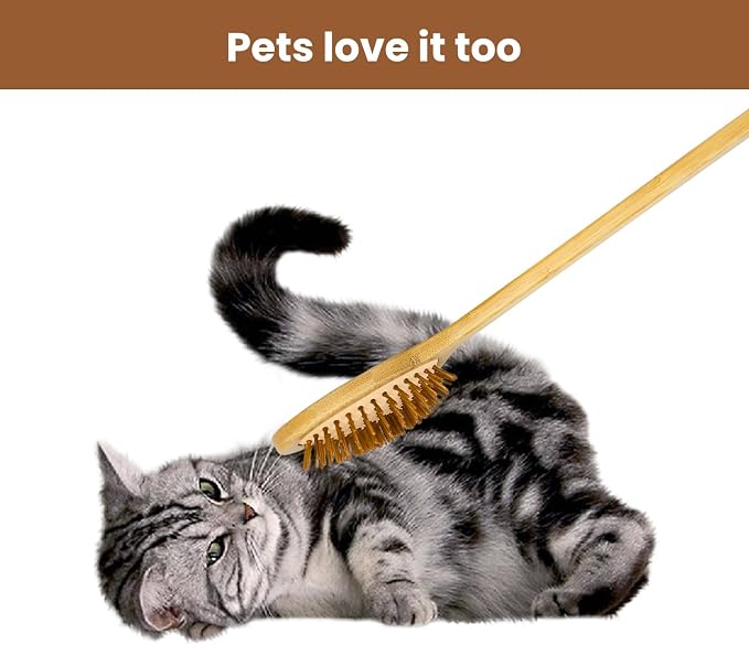 15.75" Heart‑Shaped Bamboo Back Scratcher with Airbag Cushion, Pure Wood | Airbag Cushion, elastic & gentle on skin; relieves itch and massages; ideal for women, men on back, shoulders and legs