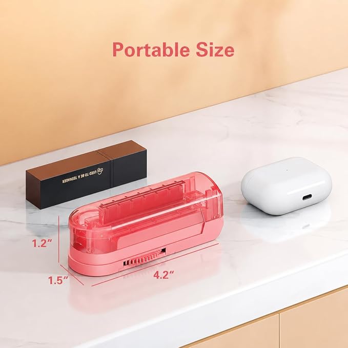 DEPAD Pill Cutter for Small and Tiny Pills, Adjustable Pill Splitter for Cutting Multiple Pills with Adjustable Bars & Hidden Blade, Safely Cuts Small or Large Tablets for Seniors & Pets