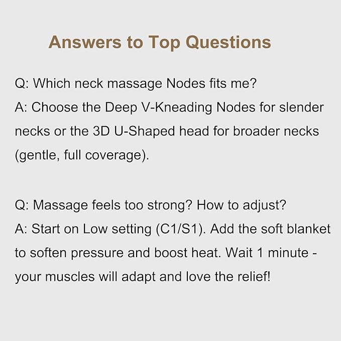 Rainwolf Shiatsu Neck and Back Massage Cushion with Heat - 4D Deep Tissue Kneading Full-Back Massager for Relief Muscle Soreness, Adjustable Intensity & Height, for Office Chair & Home