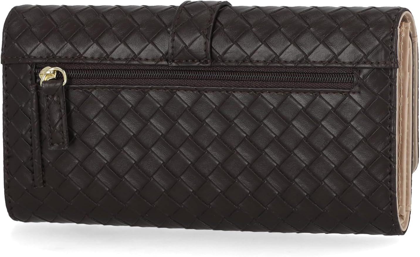 Mundi File Master Womens RFID Blocking Wallet Clutch Organizer With Change Pocket