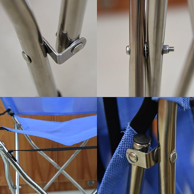 Freshore® Walking Stick Folding Cane Seat for Women/Men with Heavy Duty - Walker Chair Bench Camping Travel Stool 2 Handle with 4 Legs (for Standard Figure)