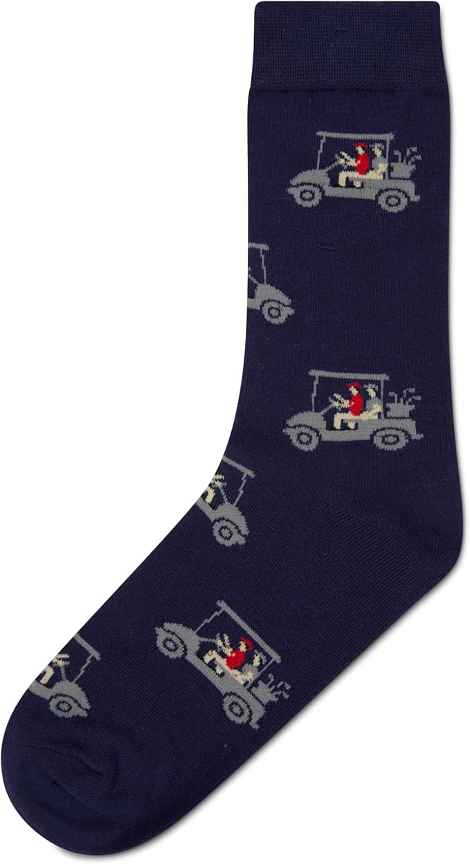 Funny Golf Socks For Men, Hilarious Golf Gift For Men, One Size 8-13