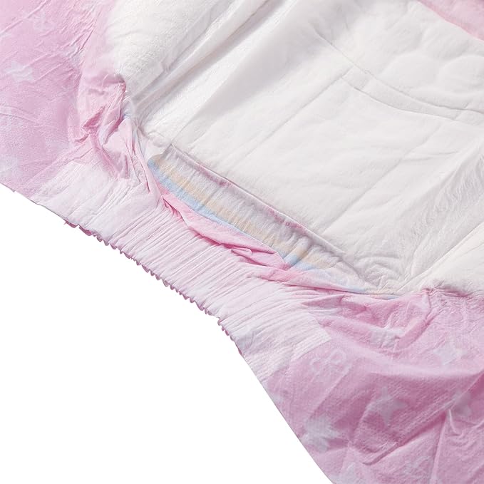 CutiePlusU Disposable Diapers 10 Pieces Protective Underwear Medium 28"-38"