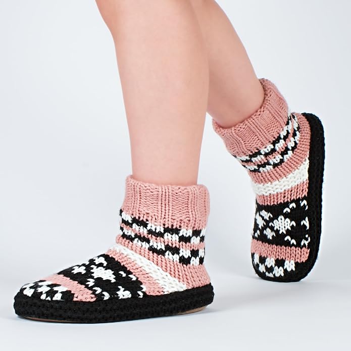 Warm Slipper Socks for Women, Winter Fuzzy House Shoes Indoor, Cozy Christmas Gifts Unique
