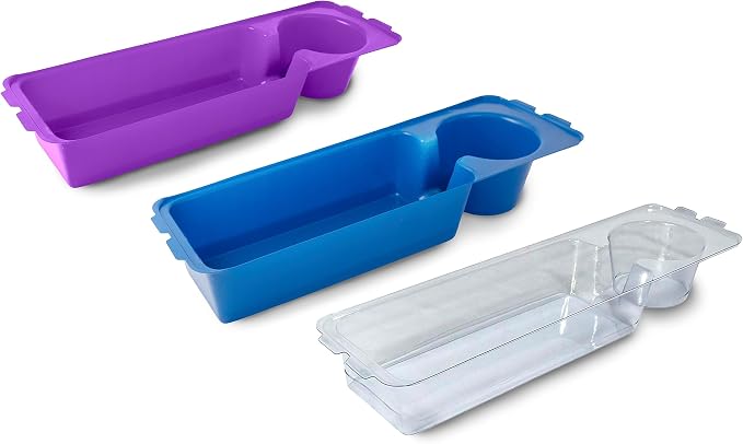 Heavy Duty Clear Plastic Insert/Tray/Cup Holder for Walker Basket