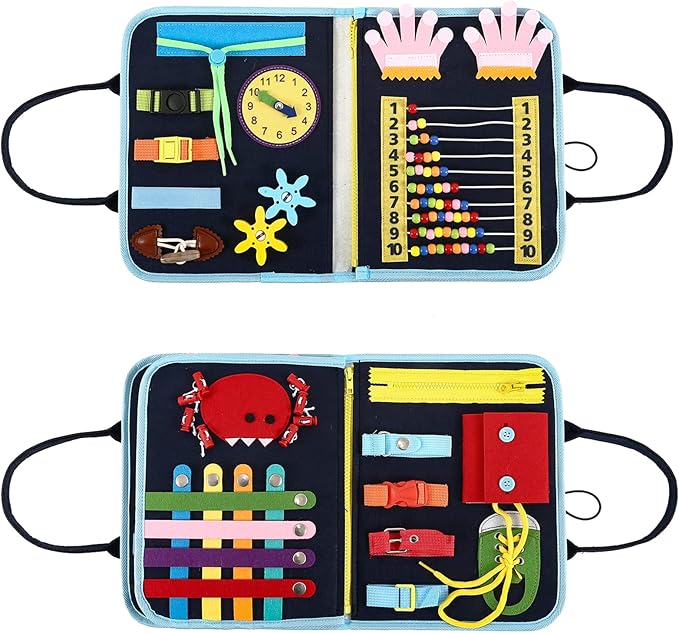 Fidget Blanket for Adults with Dementia,Dementia Activities for Seniors,Alzheimers Dementia Products for Elderly, Busy Board,Sensory Blanket for Autistic Autism.