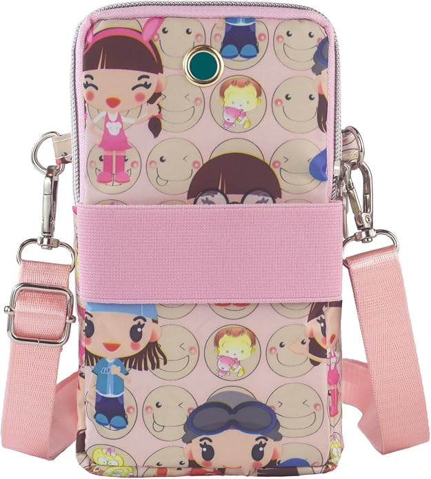 Small Crossbody Bag for Women - Mini Phone Purses with Crossbody Strap and Wallet - Nylon Arm Bag
