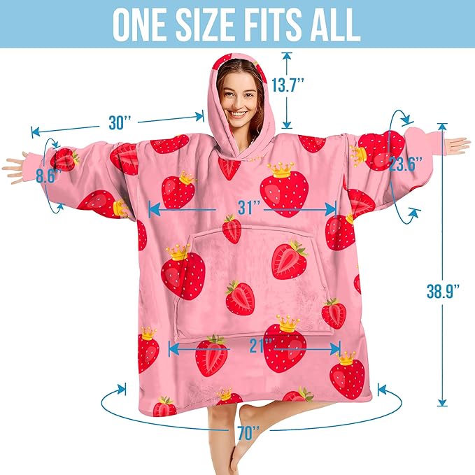 Wearable Blanket Hoodie For Mom Wife Best Ever Hoodie- Christmas Gift From Husband Daughter Anniversary Birthday