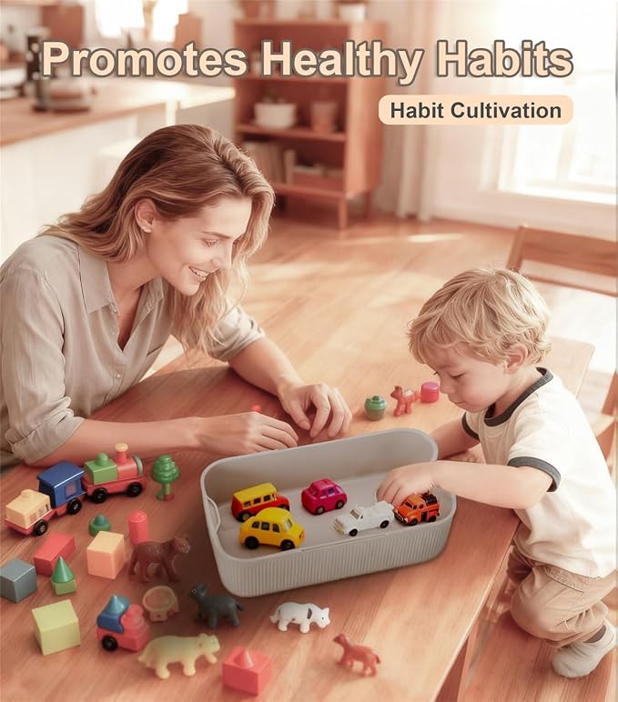 Small locked box for Med, Small medicine lockbox with code, Lockable Storage Box with Combination for for Pills, Locked Container for Home/Fridge/Office/School/Travel/Gifts