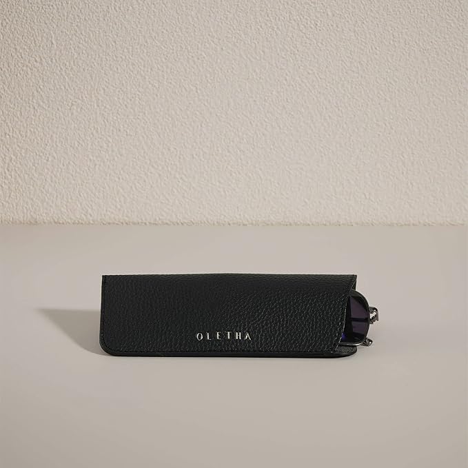 OLETHA Aesthetic Soft Glasses Case, Slip-in Design