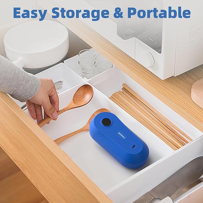 Auto Electric Can Opener, Rechargeable Can Openers for Seniors & Arthritis | One-Touch Rechargeable Battery Automatic Can Opener, Hands-Free, Smooth Edge, Compact, Cordless, Food-Safe Kitchen Gadgets