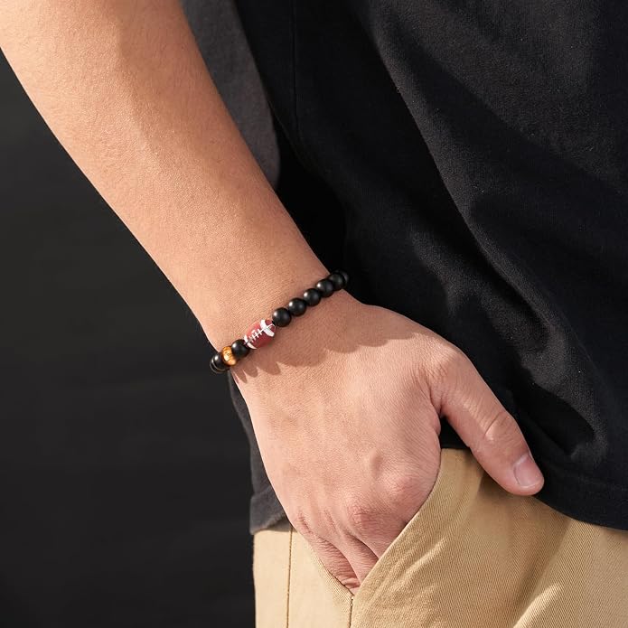 Baseball/Soccer/Basketball/Hockey/Golf/Football Bracelet Gifts for Boys Men