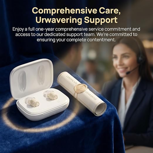 Rechargeable Hearing Aids for Seniors Intelligent Noise Cancellation Not Hearing Amplifiers for Clear Sound 16-Channel Digital Chips Super-Mini Invisible Design Comfort Fit in Ear Canal & 7-Day Ultra Standby