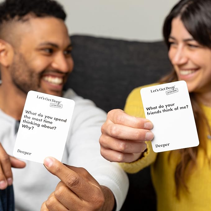 WHAT DO YOU MEME? Let's Get Deep: After Hours Expansion Pack by Relatable, Designed to Add on to the Let's Get Deep Core Game, Great for Couples Gifts, Wedding Registry Gifts, Includes 100 Cards