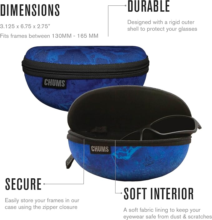 Chums Transporter Hardshell - Hard Sided Protective Sunglasses Case